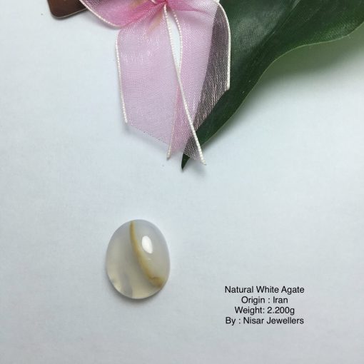White Agate Stone