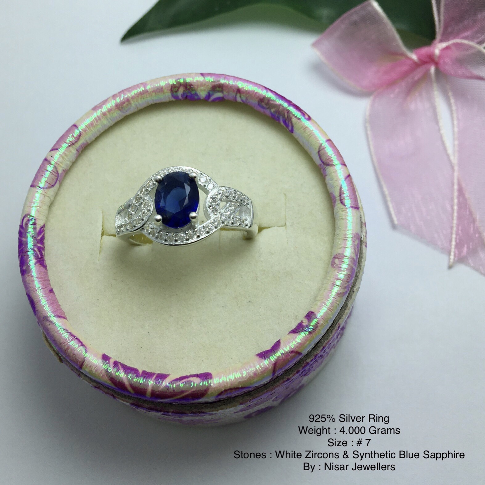 925 Silver Women Ring