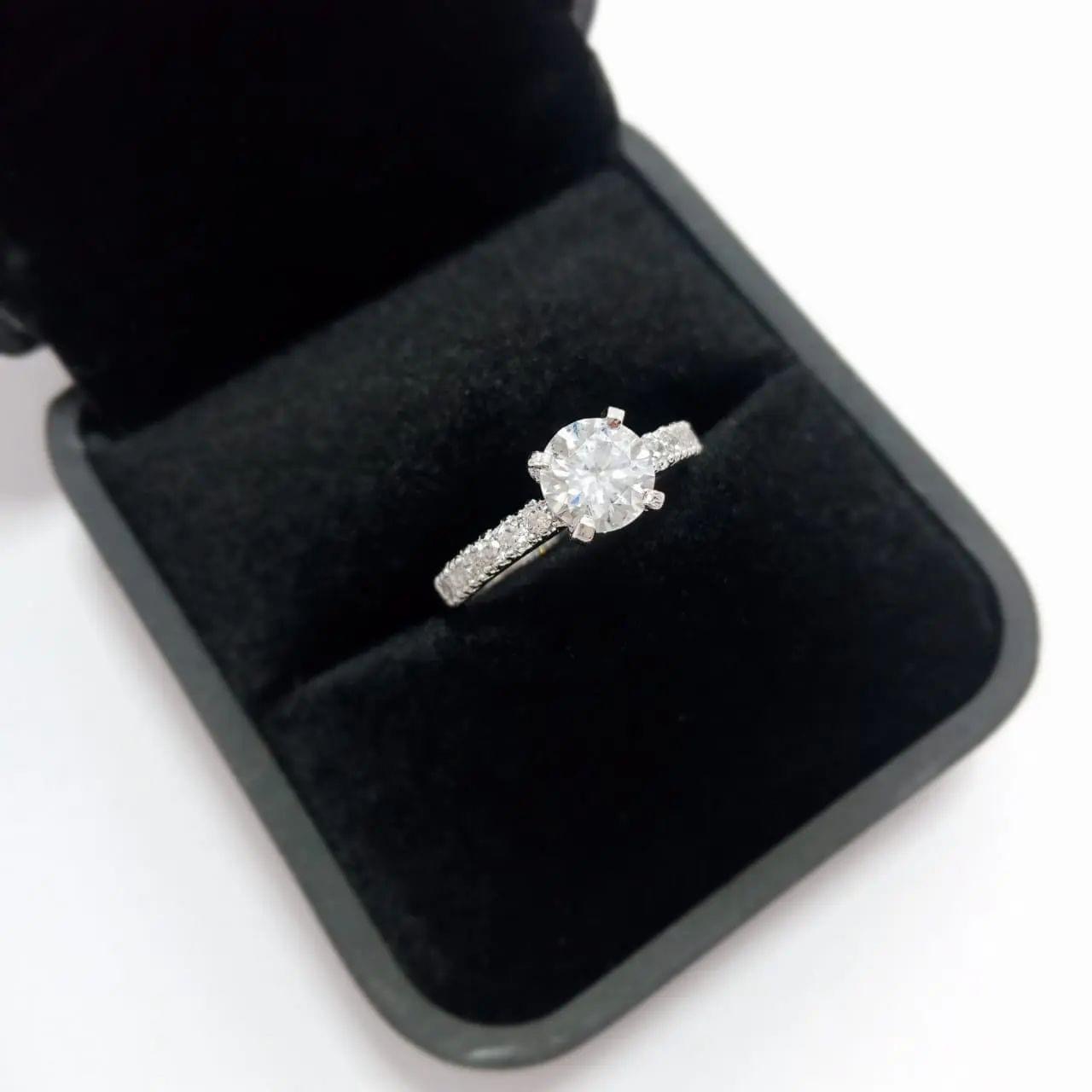 de Beers Jewellers The Promise Small Solitaire Ring