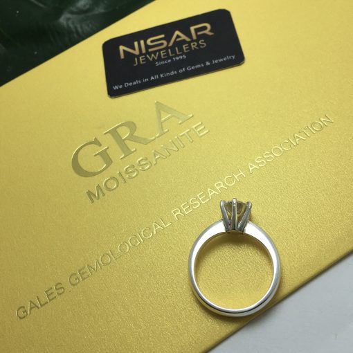 Moissanite Engagement Ring - Image 2