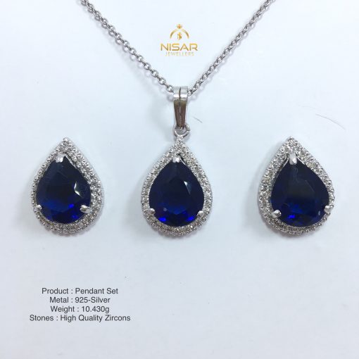 925 Silver Pendant Set