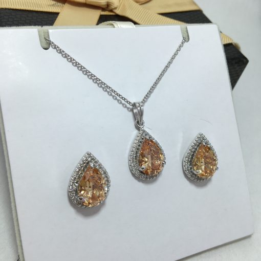 925 Silver Pendant Set - Image 3