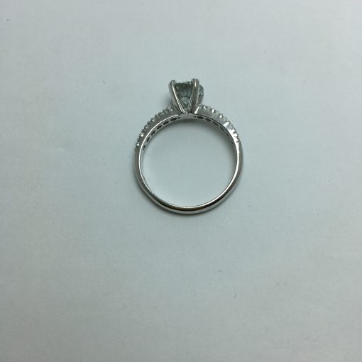 Moissanite Engagement Ring - Image 3