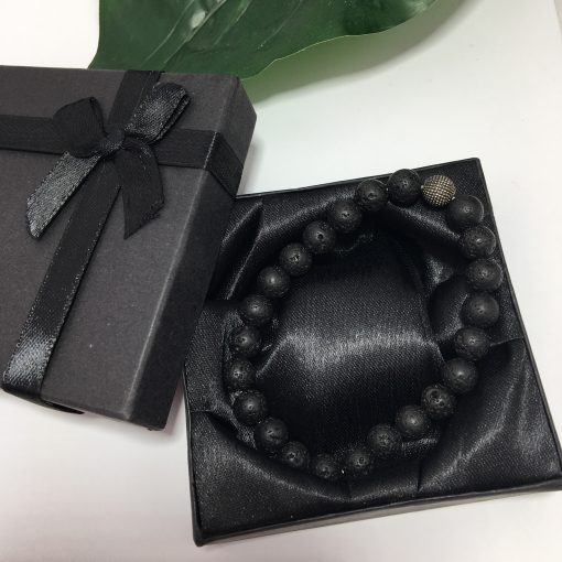 Natural Lava Stone Bracelet - Image 2