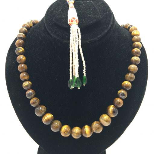 Natural Tiger Eyes Necklace