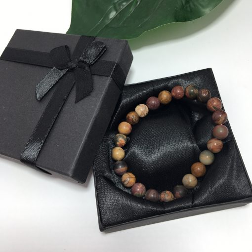 Natural Jasper Beads Bracelet - Image 2
