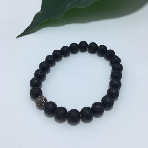 Natural Lava Stone Bracelet