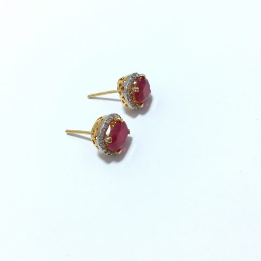 925 Silver Women Ear Studs - Image 4