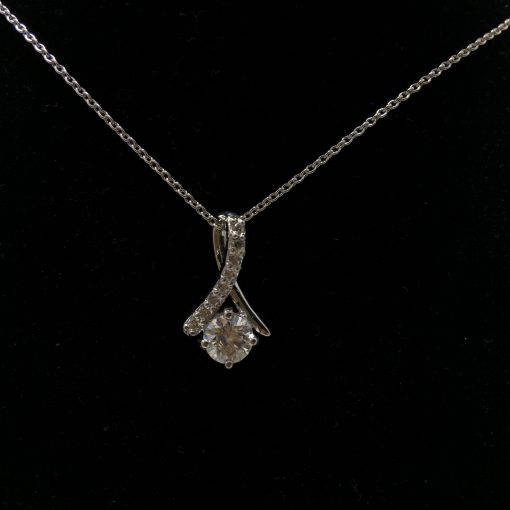 Moissanite Pendant Chain - Image 2