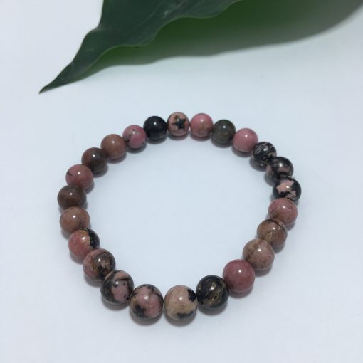 Natural Rhodonite Stone Bracelet