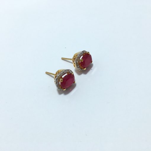 925 Silver Women Ear Studs - Image 2
