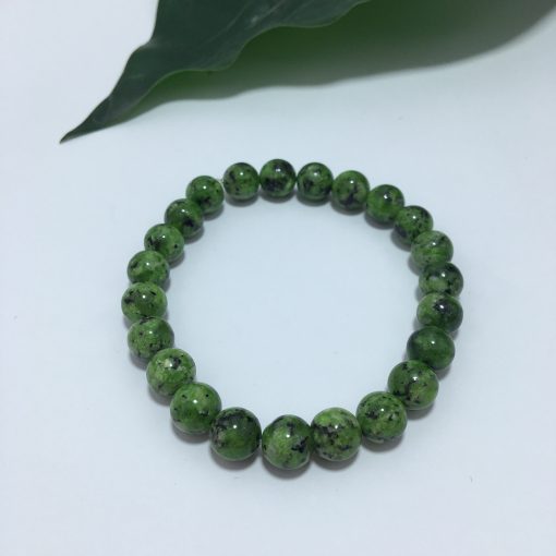 Green jade Beads Bracelet