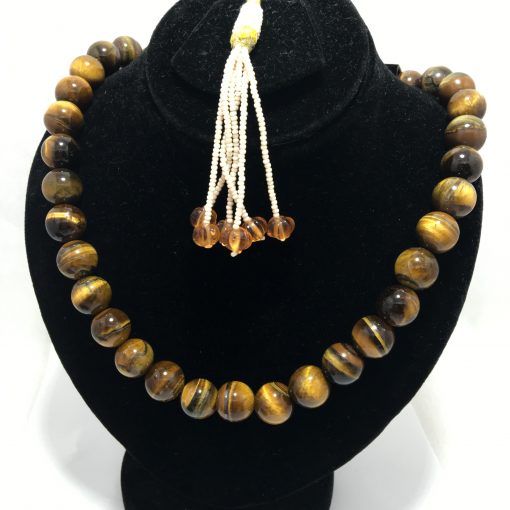 Natural Tiger Eyes Necklace