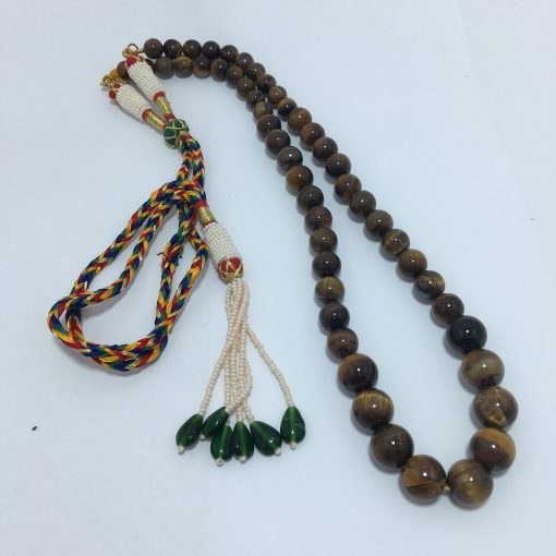 Natural Tiger Eyes Necklace - Image 2