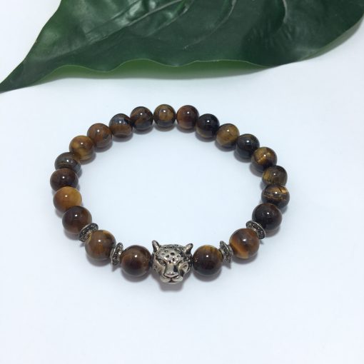 Natural Tigers Eye Stone Bracelet