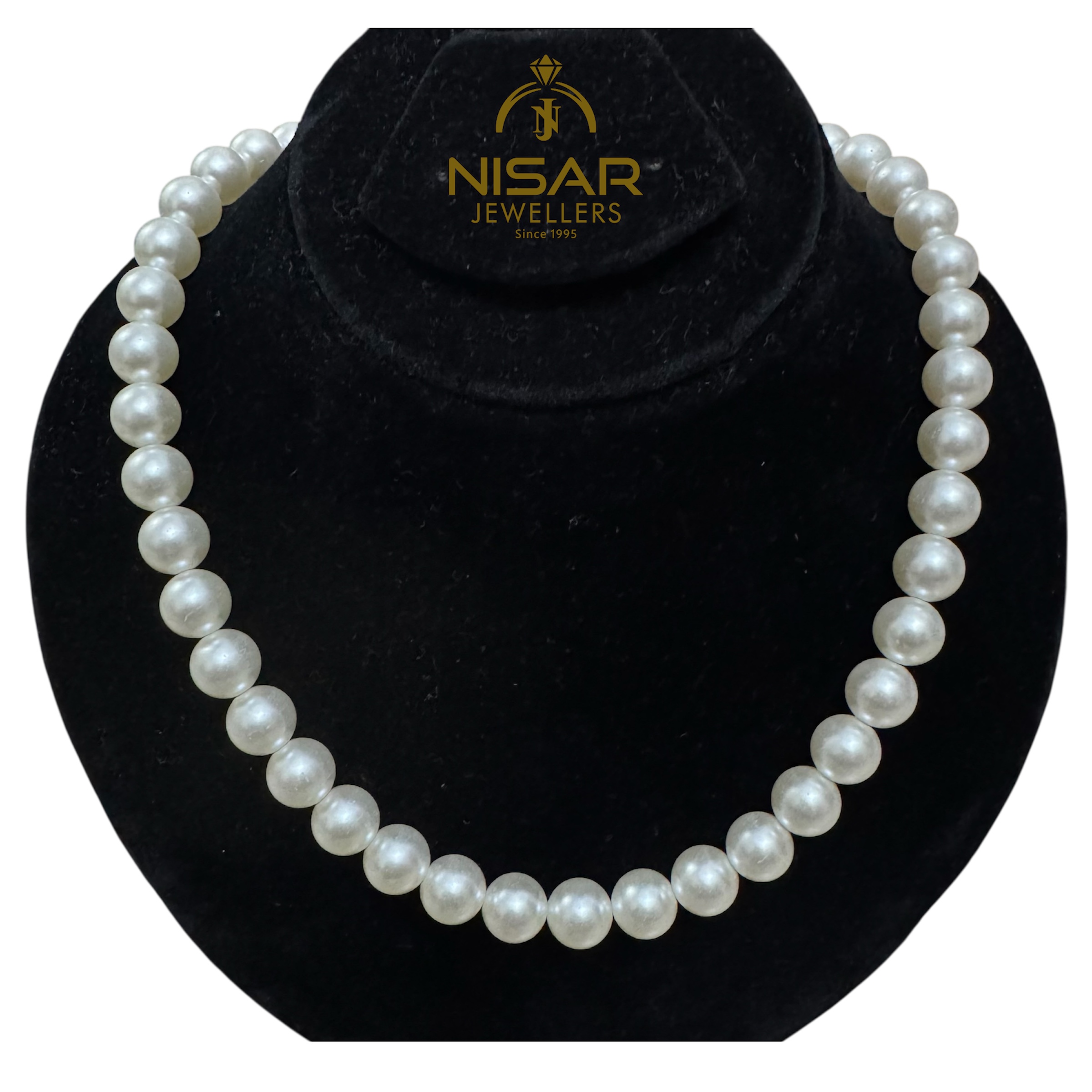 White Sea Pearls Necklace & Bracelet