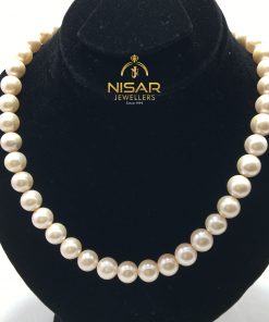 Light Pink Sea Pearls Necklace & Bracelet