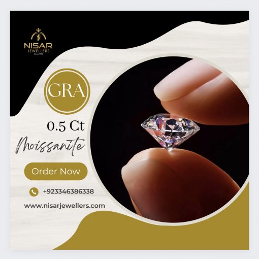 Loose Half Carat Moissanite