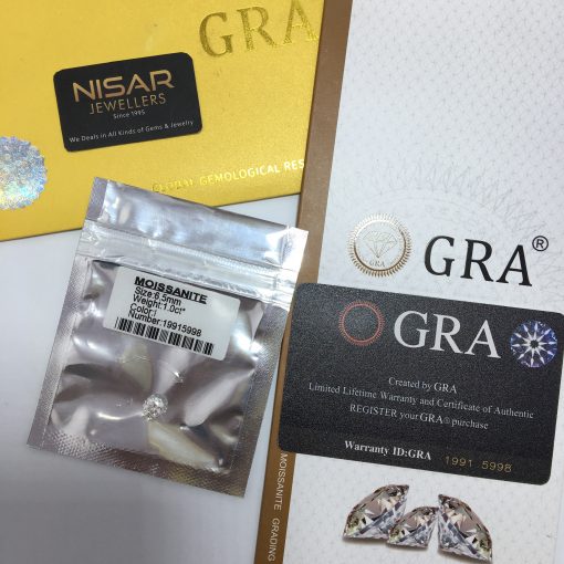 Loose 1 Carat GRA Moissanite - Image 3