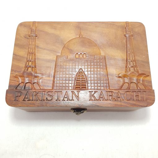 Handmade Wooden Jewelry Box - Image 2