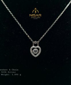 925 Silver Pendant & Chain