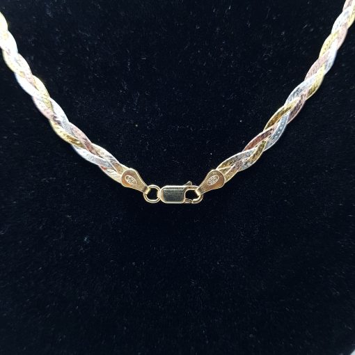 925 Silver 3 Coloured Chain - Image 2