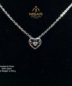 925 Silver Pendant & Chain