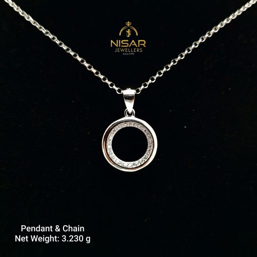 925 Silver Pendant & Chain