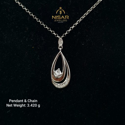 925 Silver Pendant & Chain