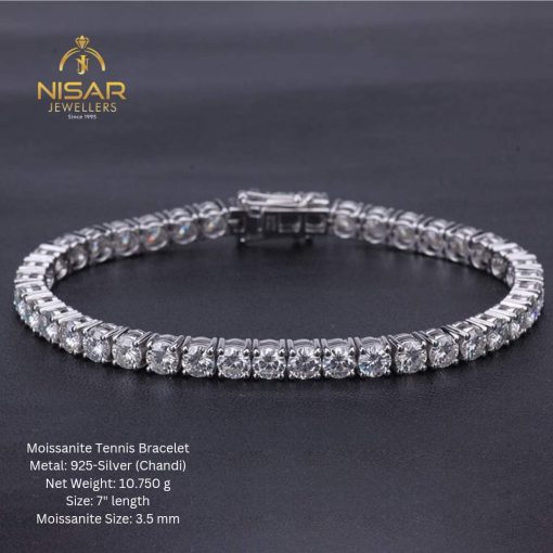 Moissanite Tennis Bracelet