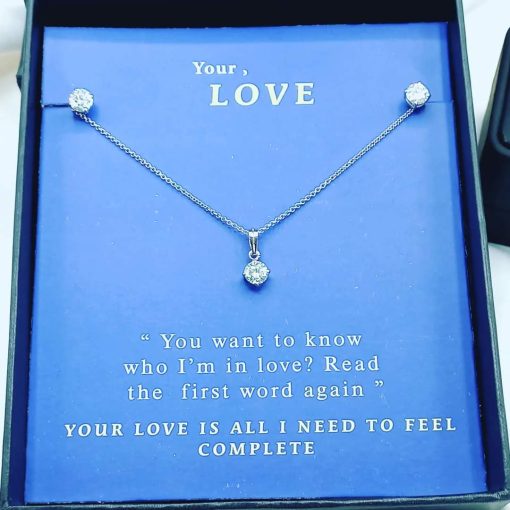 925 Silver Pendant Set