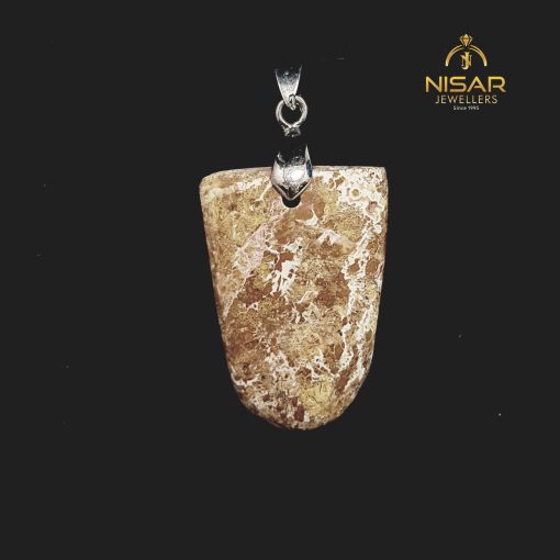 Natural Jasper Stone Pendant - Image 2