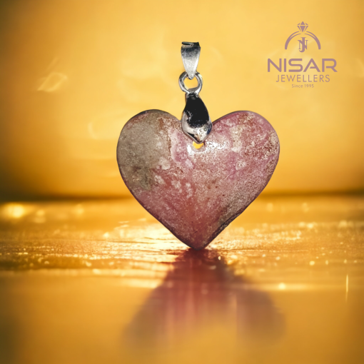 Natural Rhodonite Stone Pendant