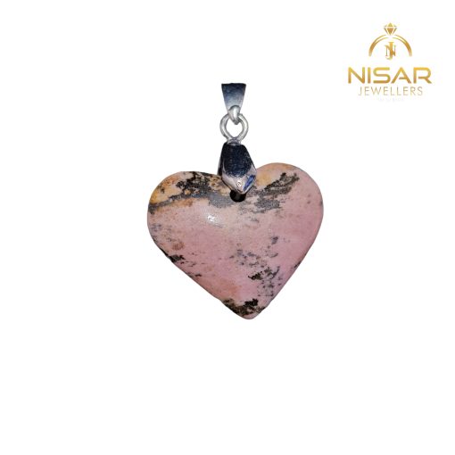Natural Rhodonite Stone Pendant