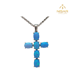 Christian Cross 925 Silver Pendant & Chain