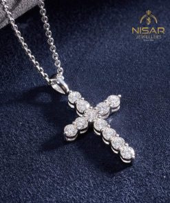 Christian Cross 925 Silver Pendant & Chain
