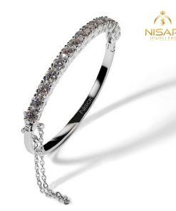 Moissanite Tennis Bangle