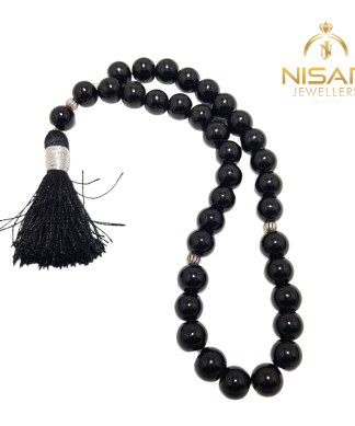 33 Beads Black Agate Tasbih