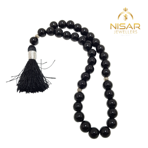 33 Beads Black Agate Tasbih