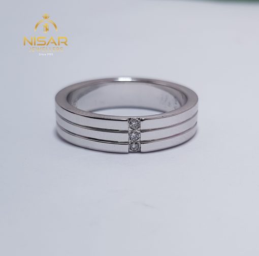 925 Silver Men Band - Image 2