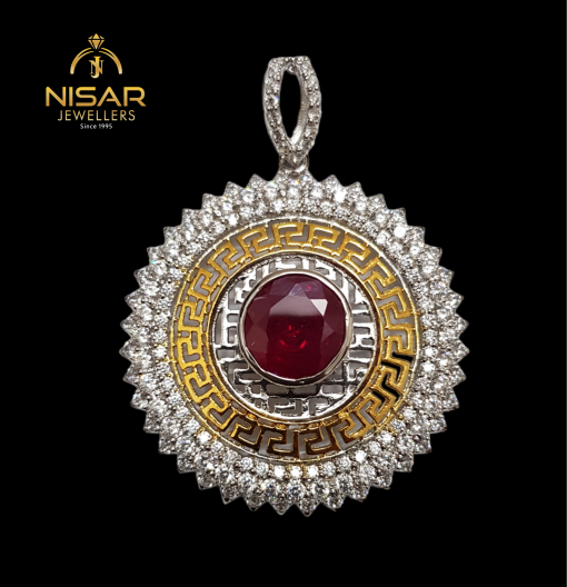 925 Silver Pendant & Pearl's Necklace - Image 3