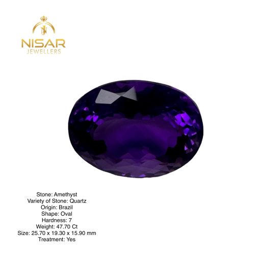 Natural Amethyst Stone - Image 2