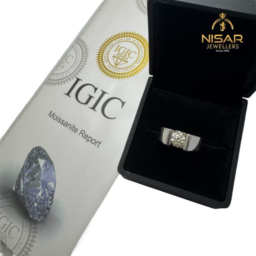 Moissanite Men Gift Ring - Image 4