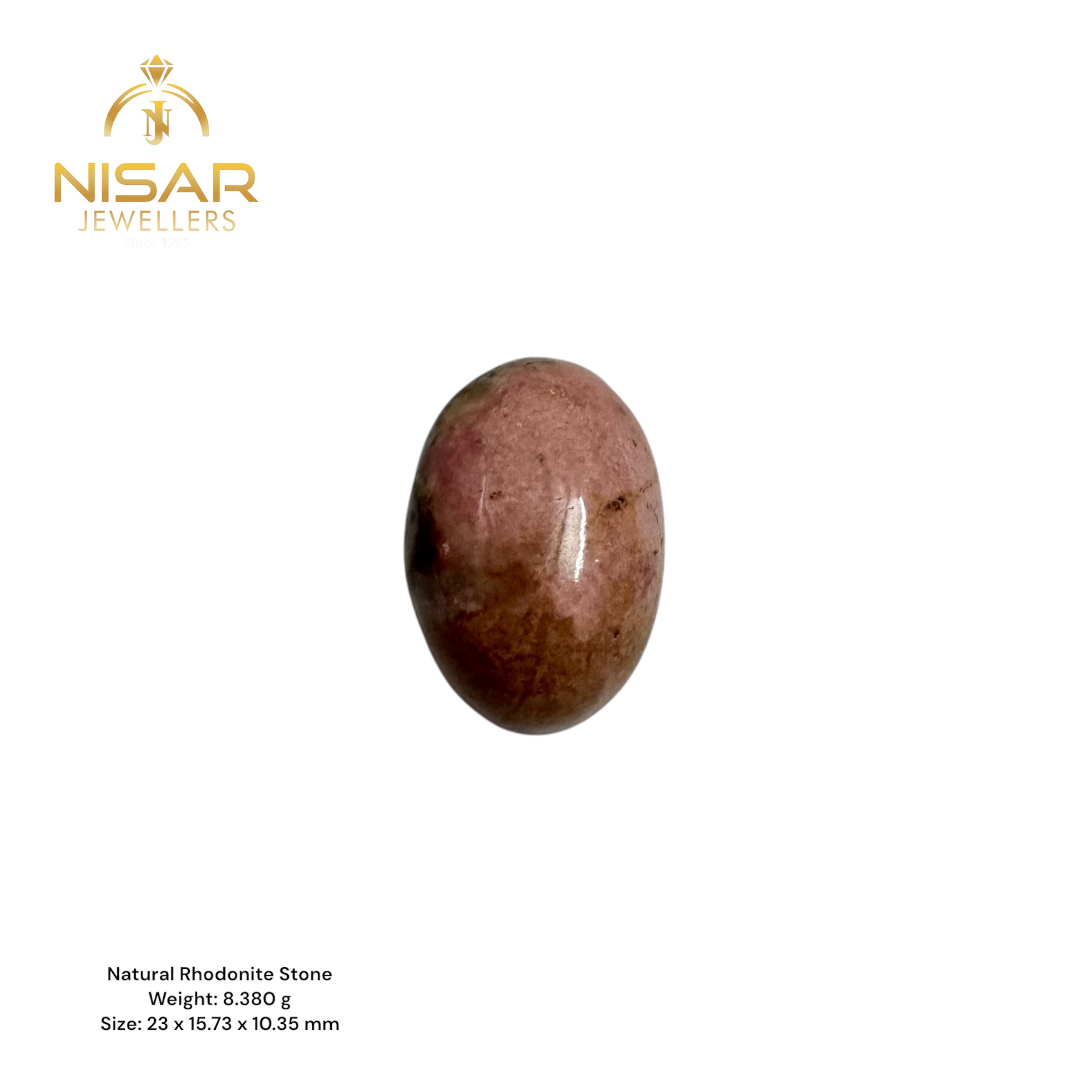 Natural Rhodonite Stone - Image 3