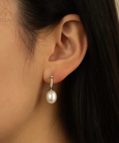 Natural Fresh Water Pearl Earrings