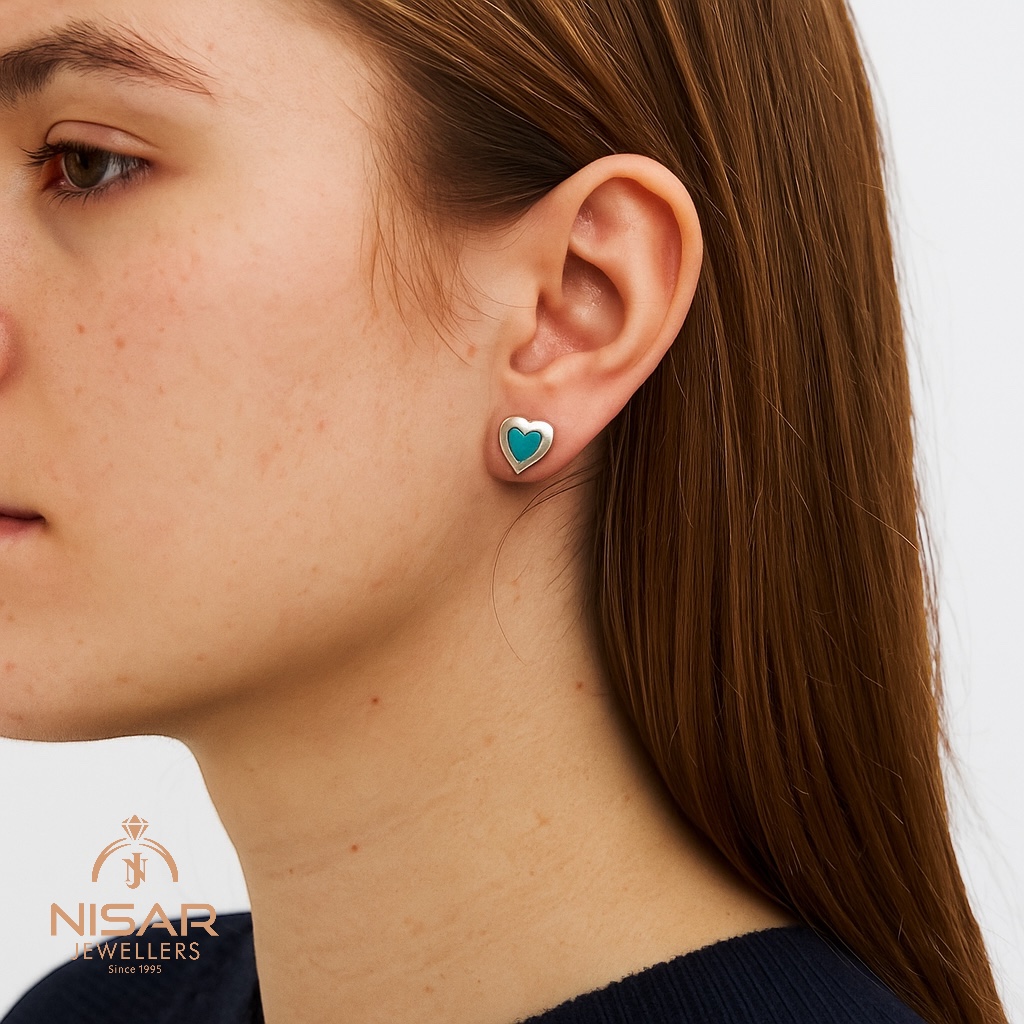 925 Silver Women Ear Studs