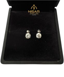 Moissanite Ear Studs