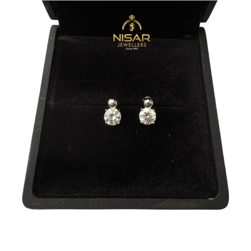 Moissanite Ear Studs