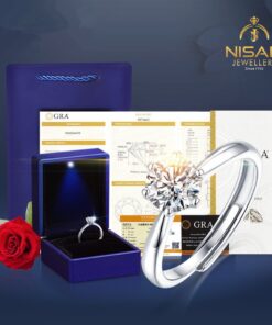 Moissanite Wedding Ring