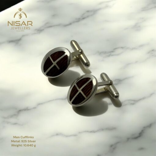 925 Silver Men Cufflinks - Image 2